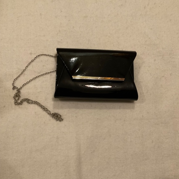 Lulu Townsend Patent Clutch Removable Chain Strap - Picture 12 of 14